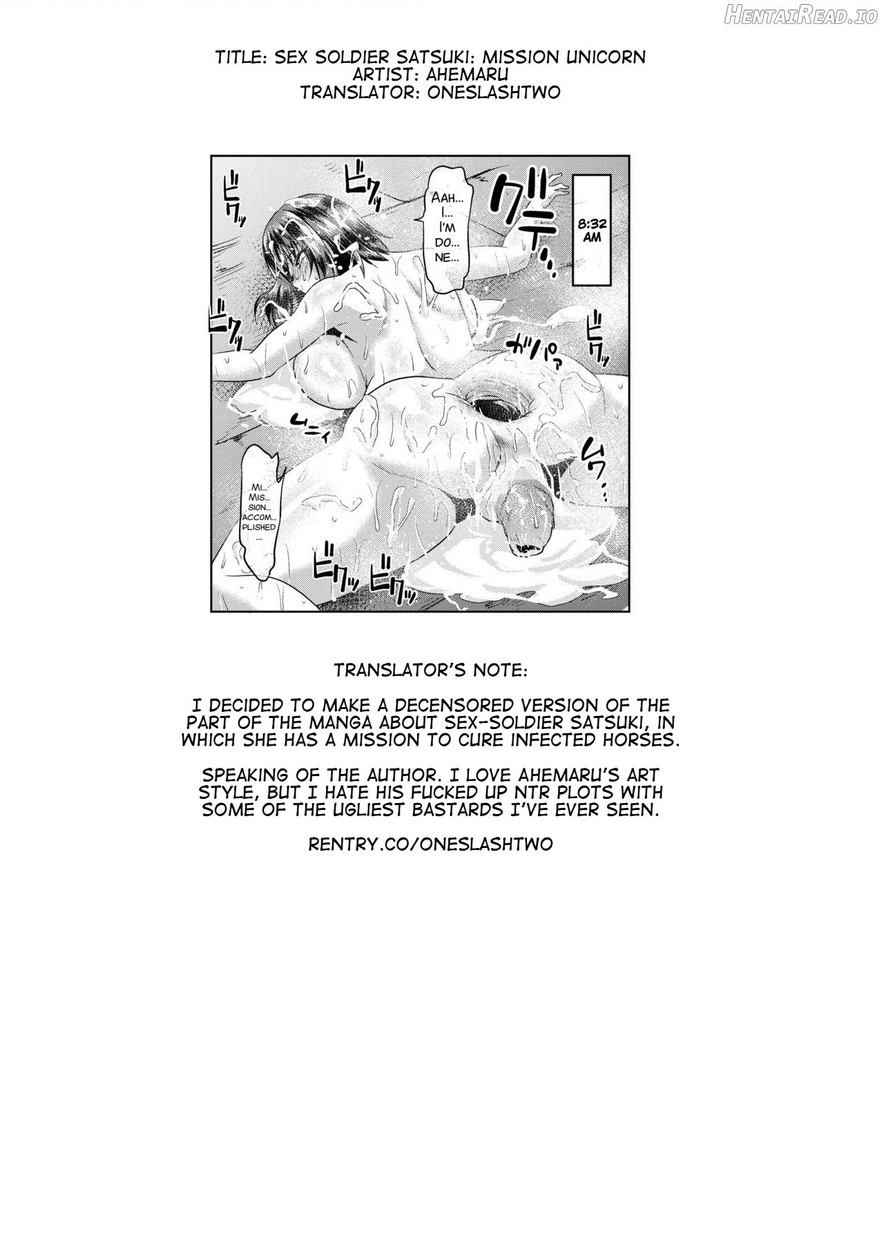 Sex Soldier Satsuki_ Mission Unicorn Chapter 1 - page 17