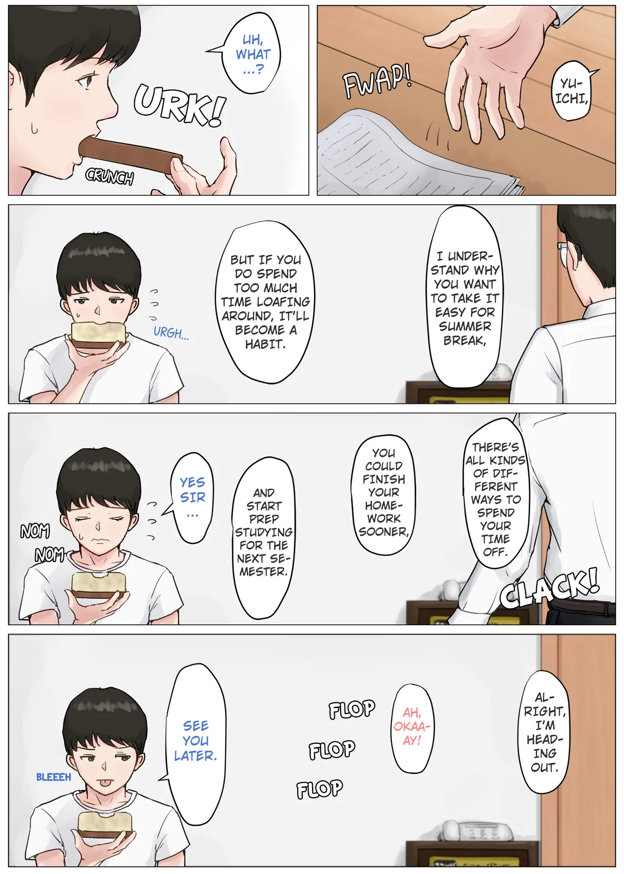 Kaa-san to Omoide no Shimapan 4 Chapter 1 - page 13