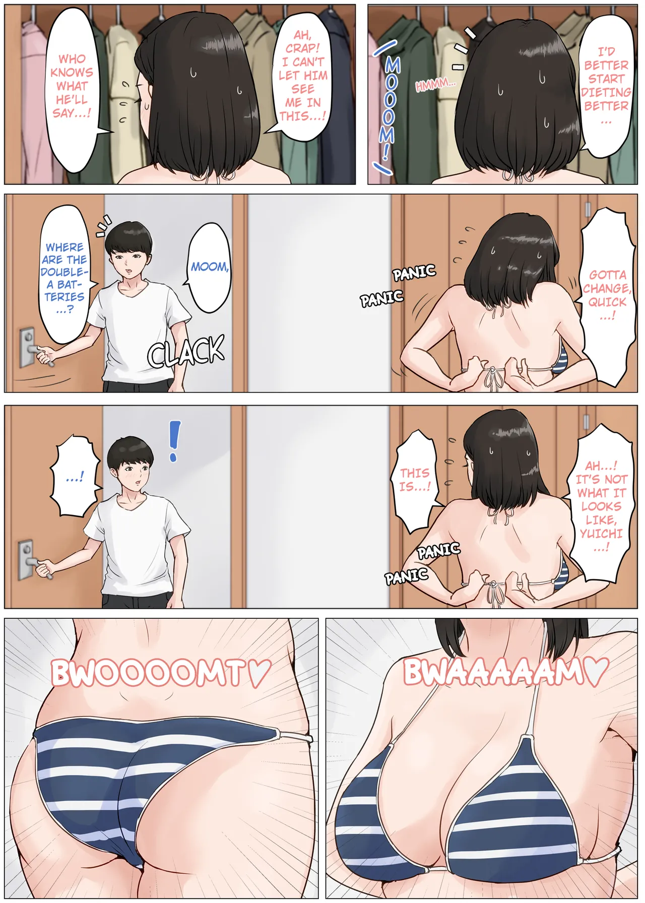 Kaa-san to Omoide no Shimapan 4 Chapter 1 - page 28
