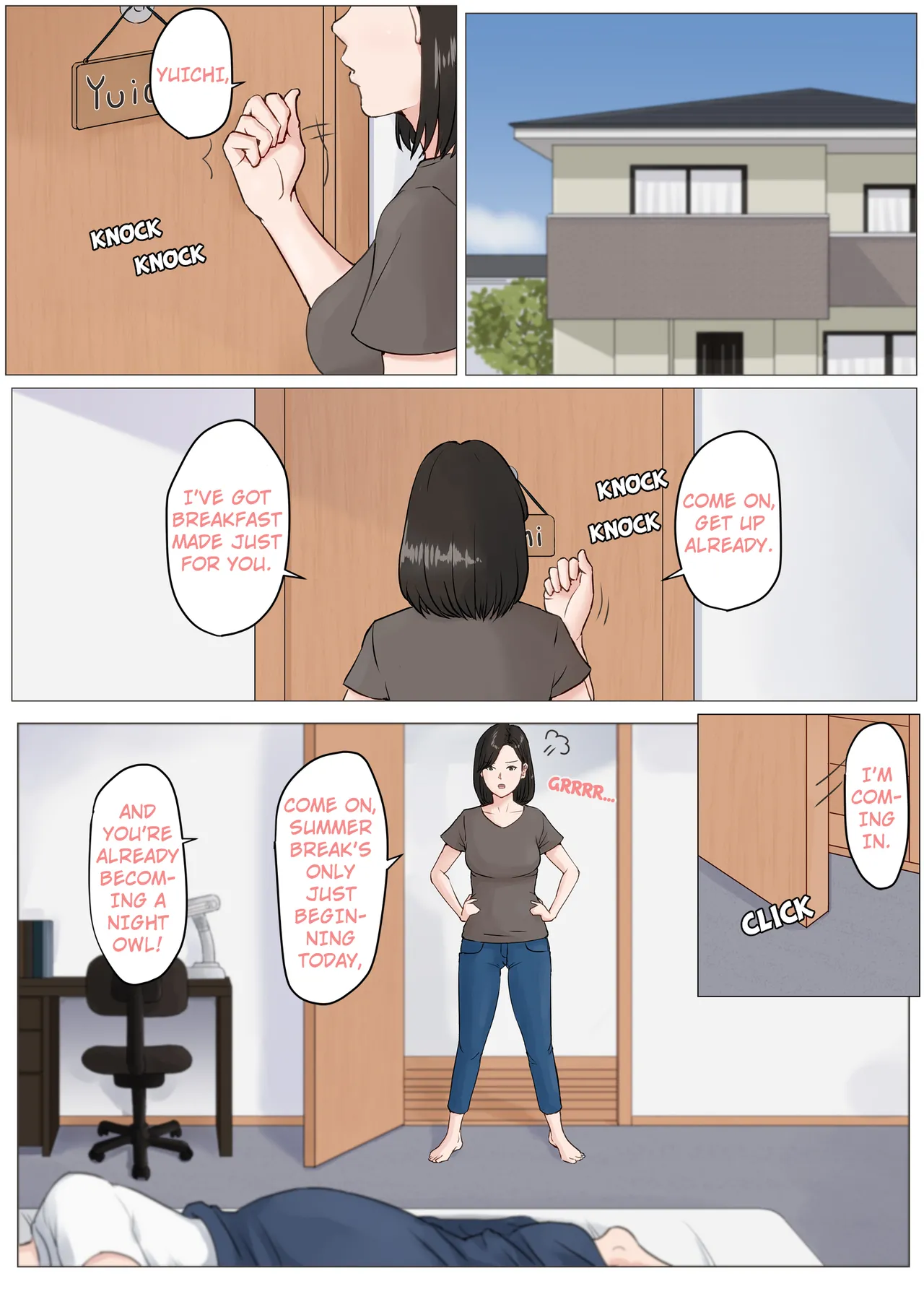 Kaa-san to Omoide no Shimapan 4 Chapter 1 - page 3