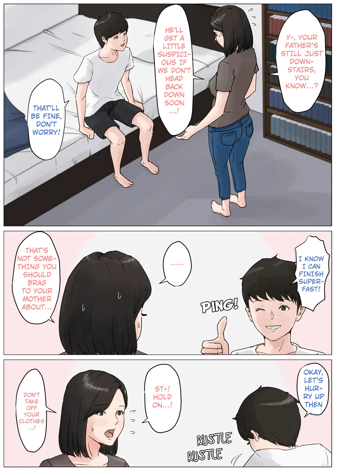 Kaa-san to Omoide no Shimapan 4 Chapter 1 - page 6