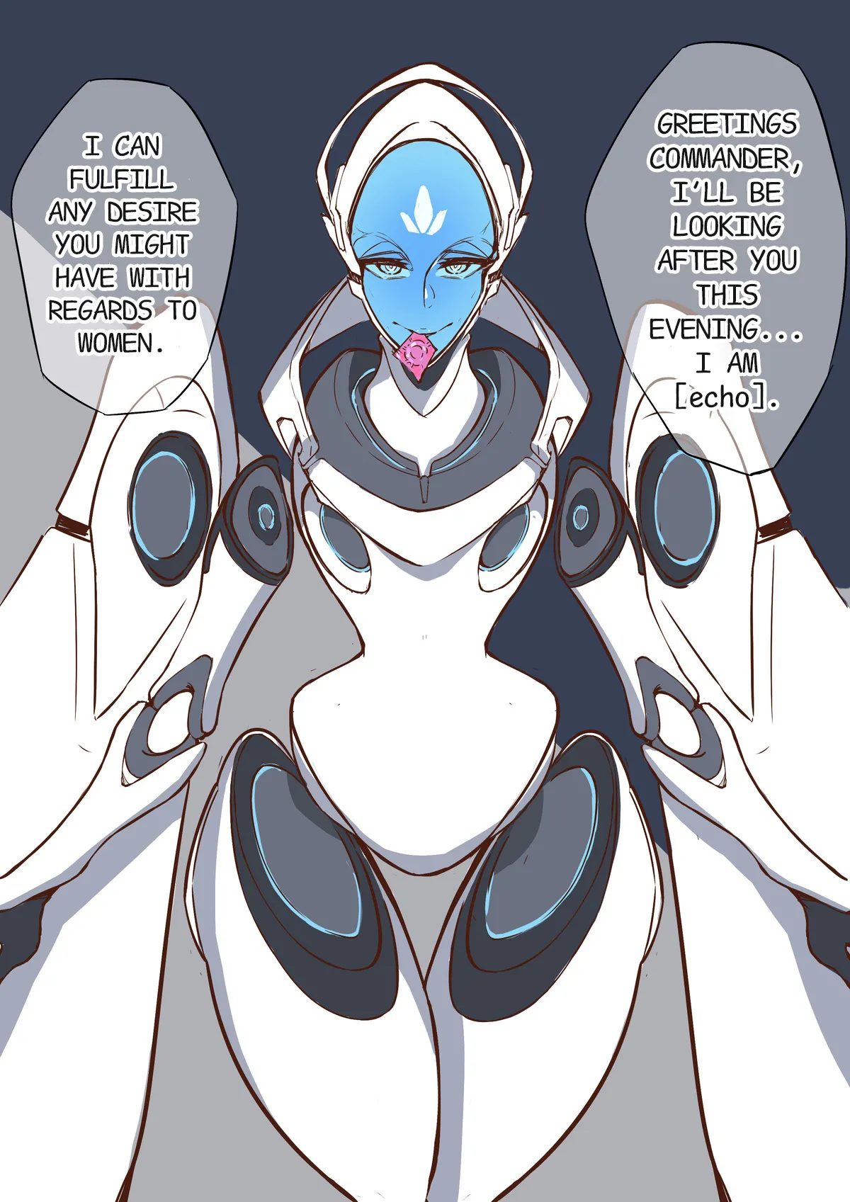 Overwatch echo Chapter 1 - page 1