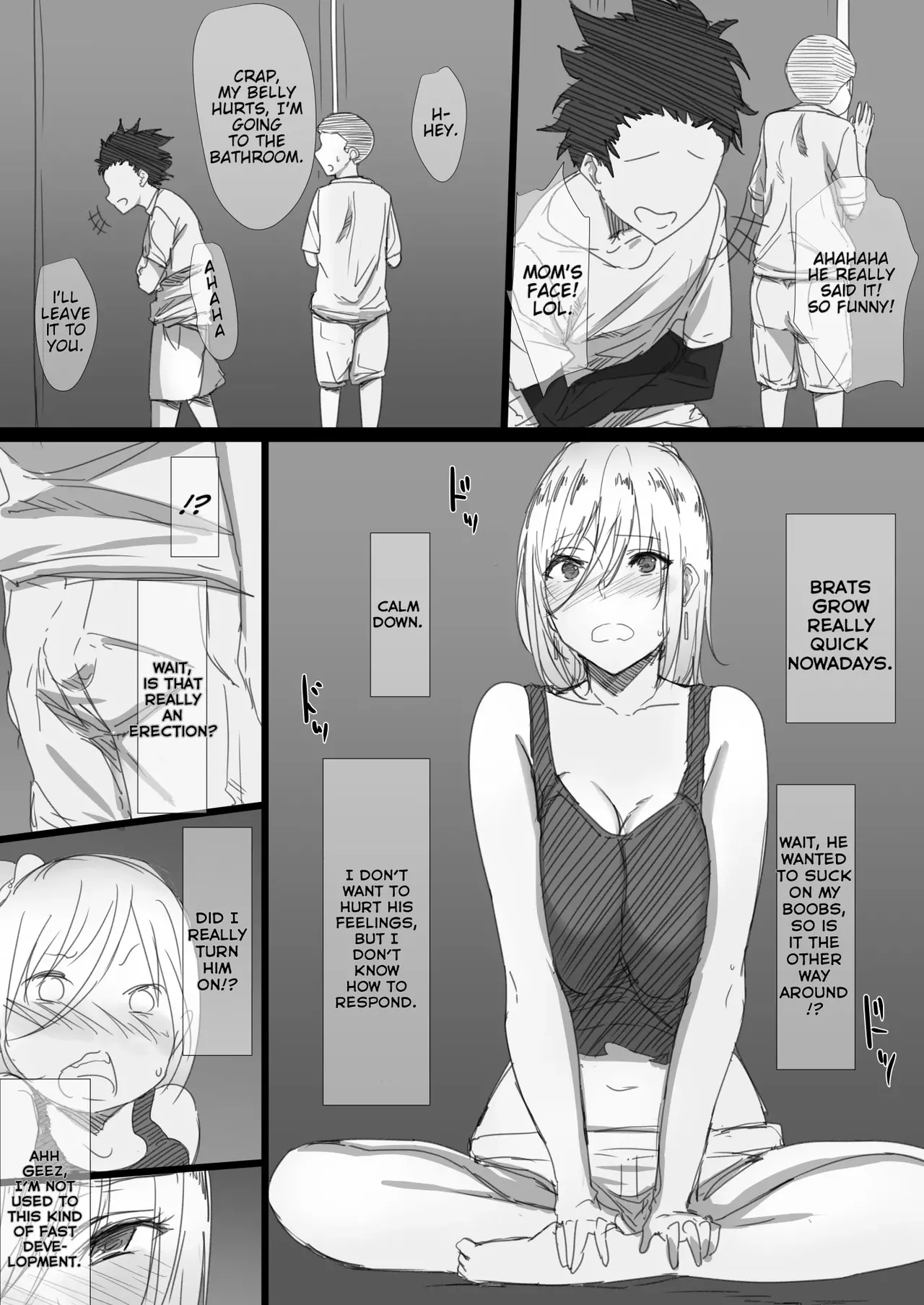 YanMama Oba-san no Miwaku no Karada 2 -Dakara Boku wa Hitozuma Sex o Yamerarenai Chapter 1 - page 12