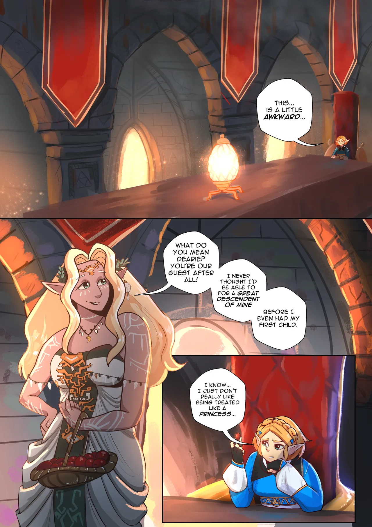The Legend of Zelda - The Kingdom of Tears Chapter 1 - page 1