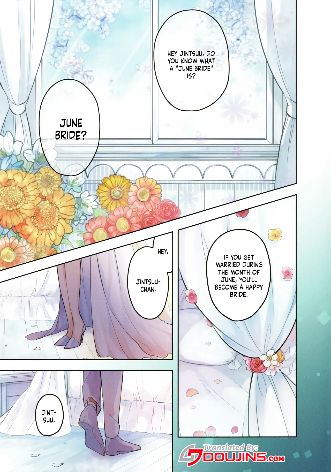Fluttering White Hydrangea 雨の香りを純白に染めて Chapter 1 - page 3