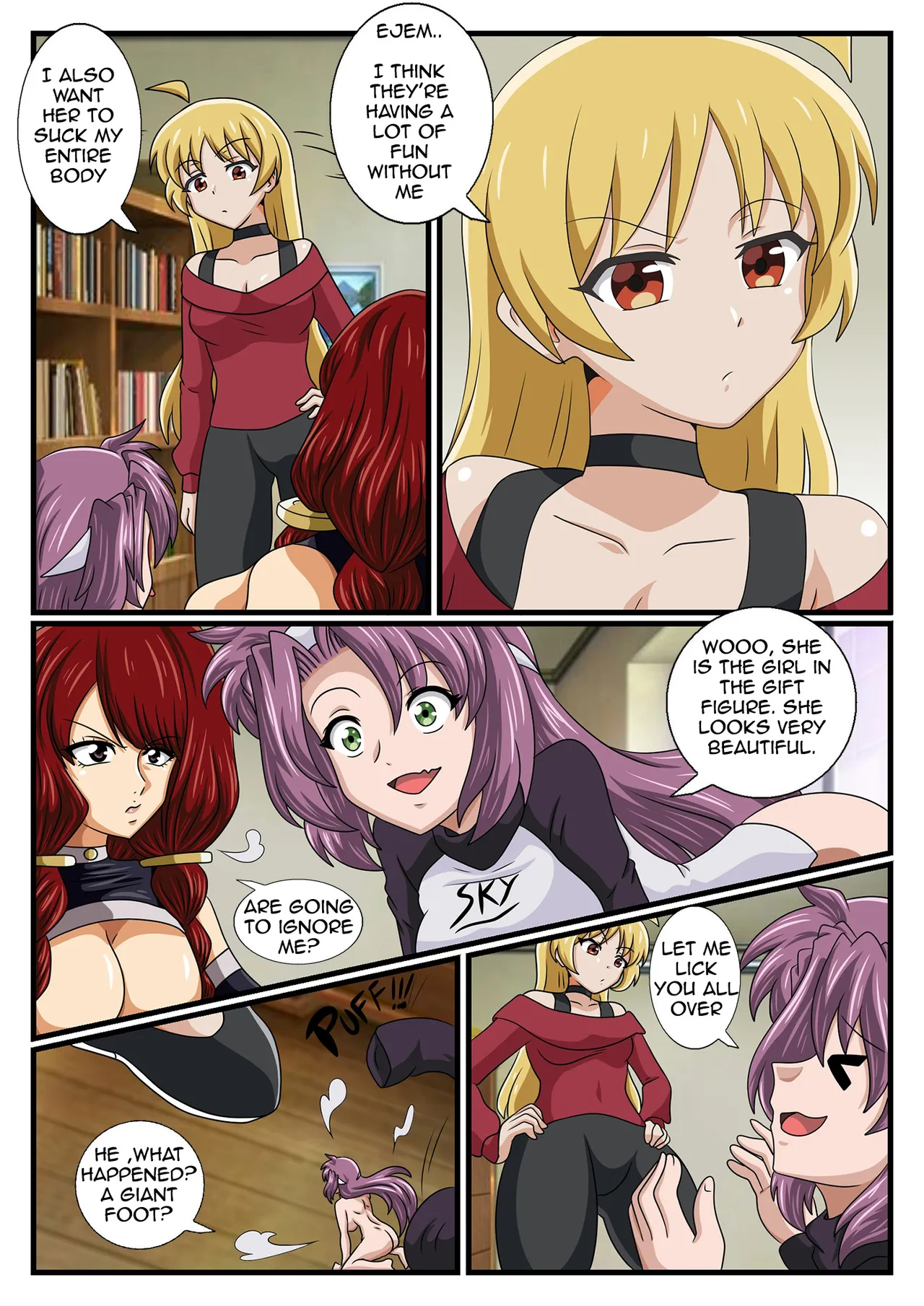Figure Time x ,irene x seika Chapter 1 - page 9