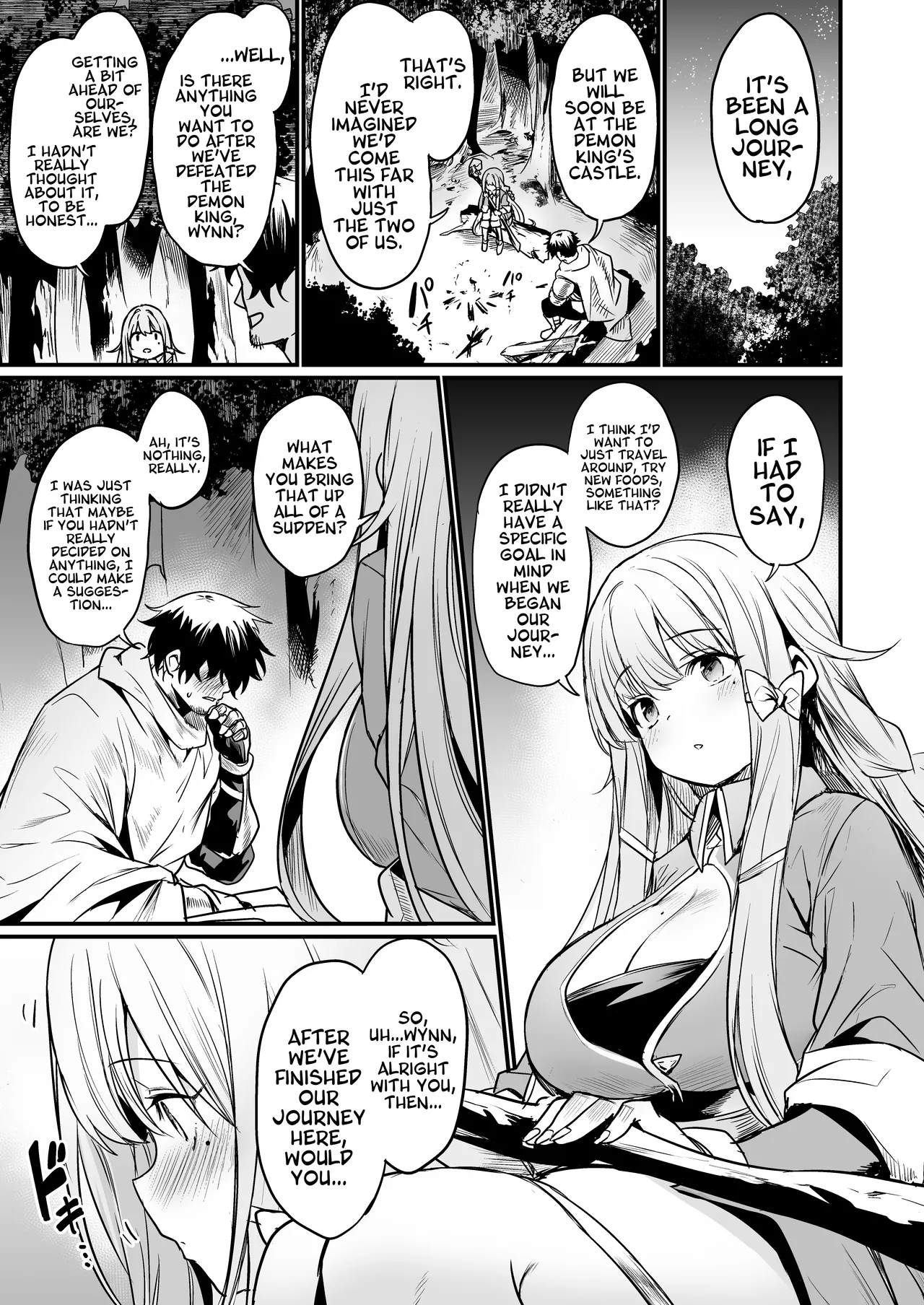 Konya wa Otanoshimi desu Chapter 1 - page 3