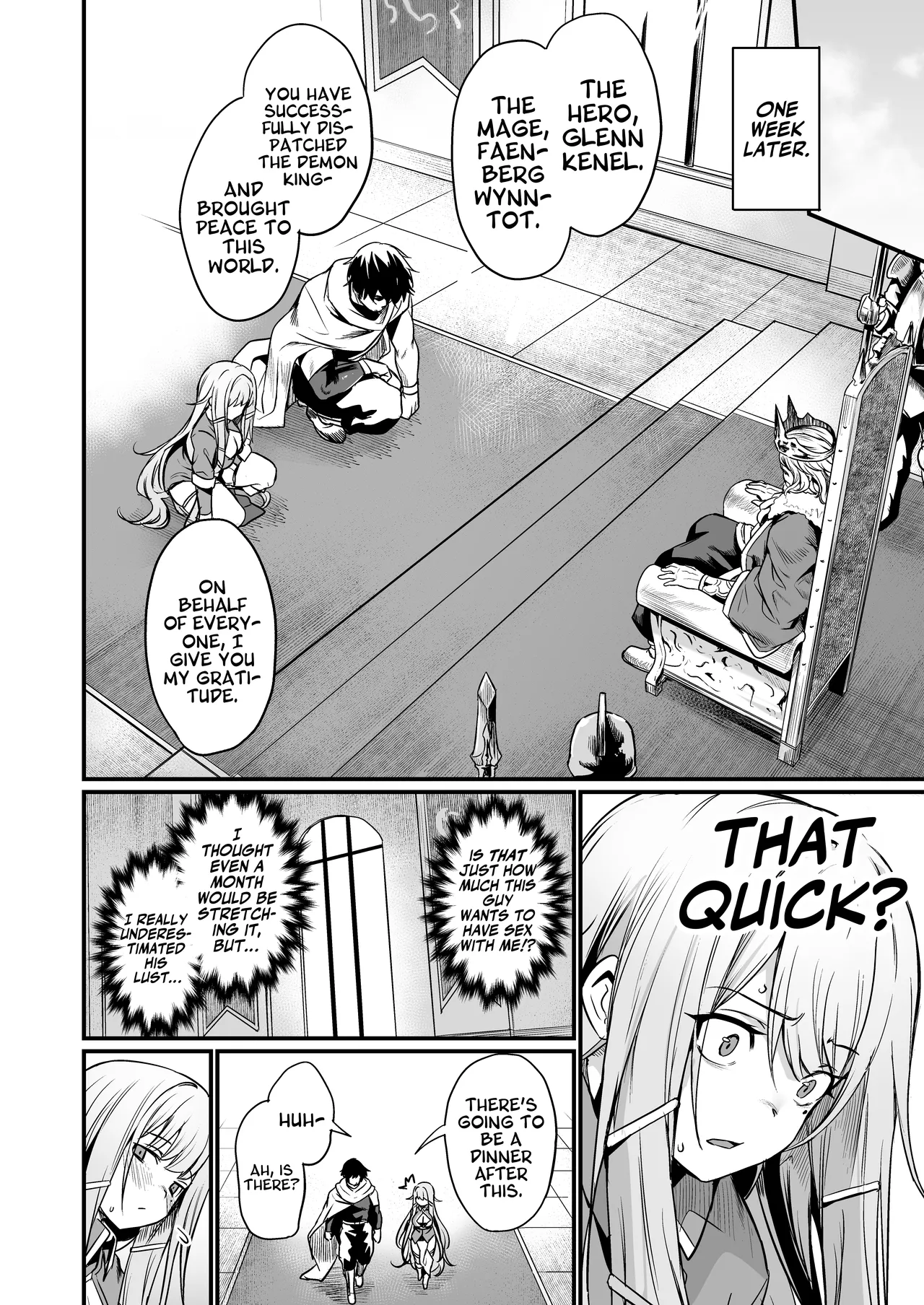 Konya wa Otanoshimi desu Chapter 1 - page 8