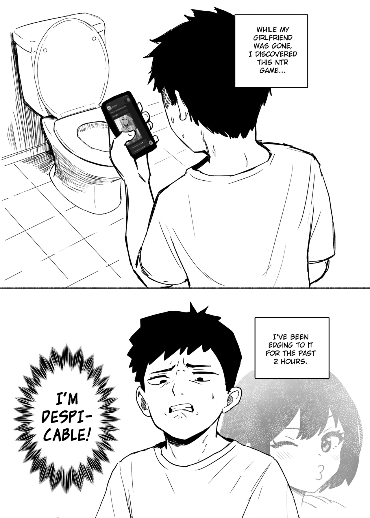 Why Won't My Girlfriend NTR Me? Chapter 1 - page 14