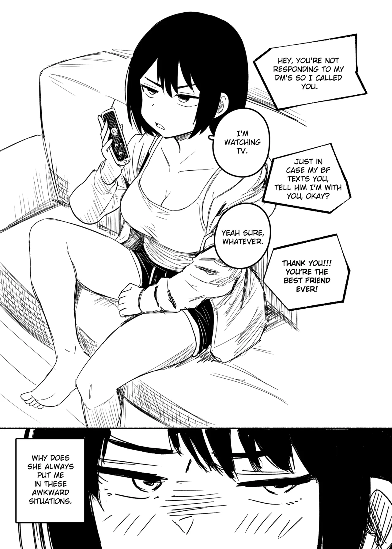Why Won't My Girlfriend NTR Me? Chapter 1 - page 16