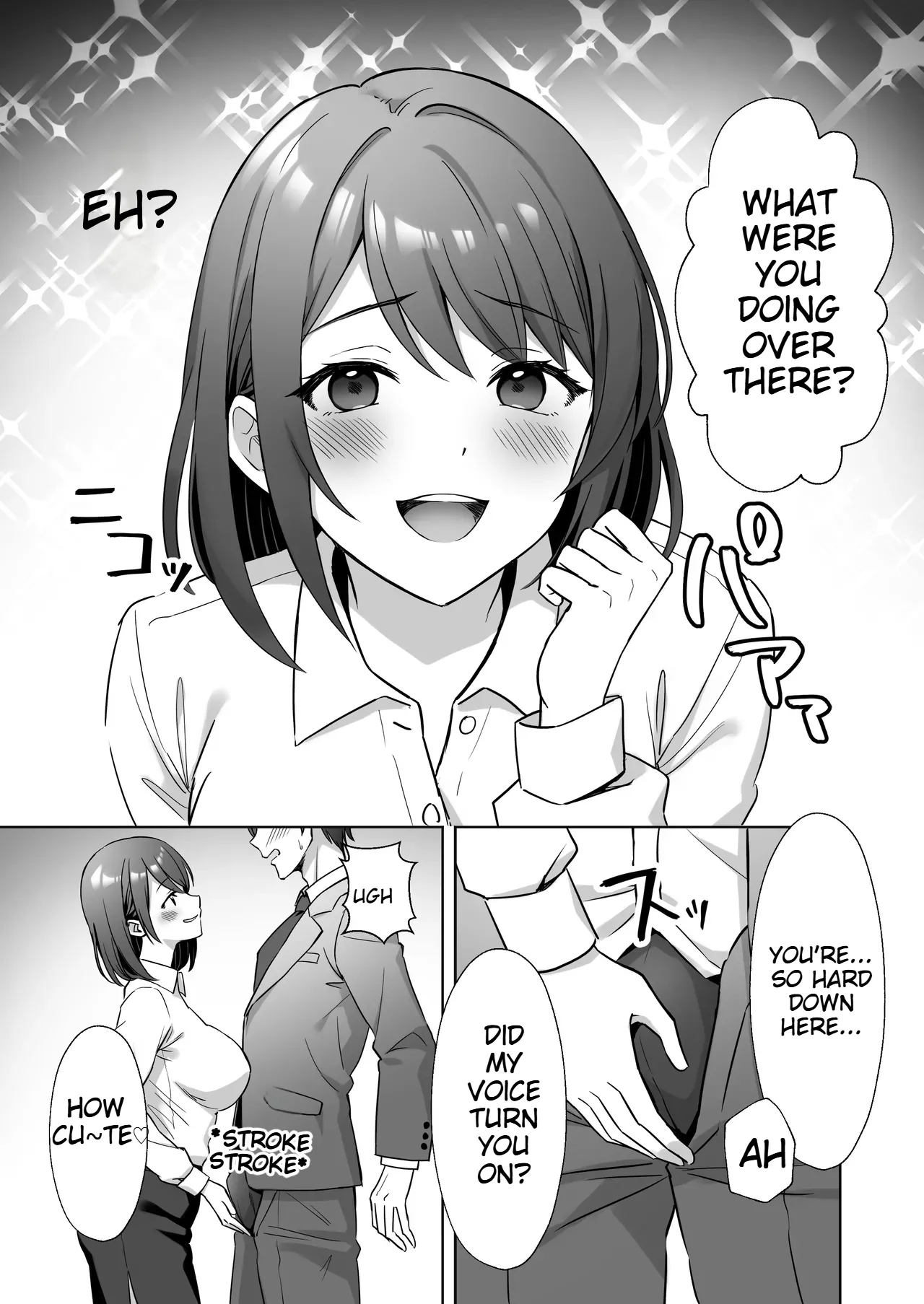 The Story of My Kind Office Senpai Being a Pervert Chapter 1 - page 8