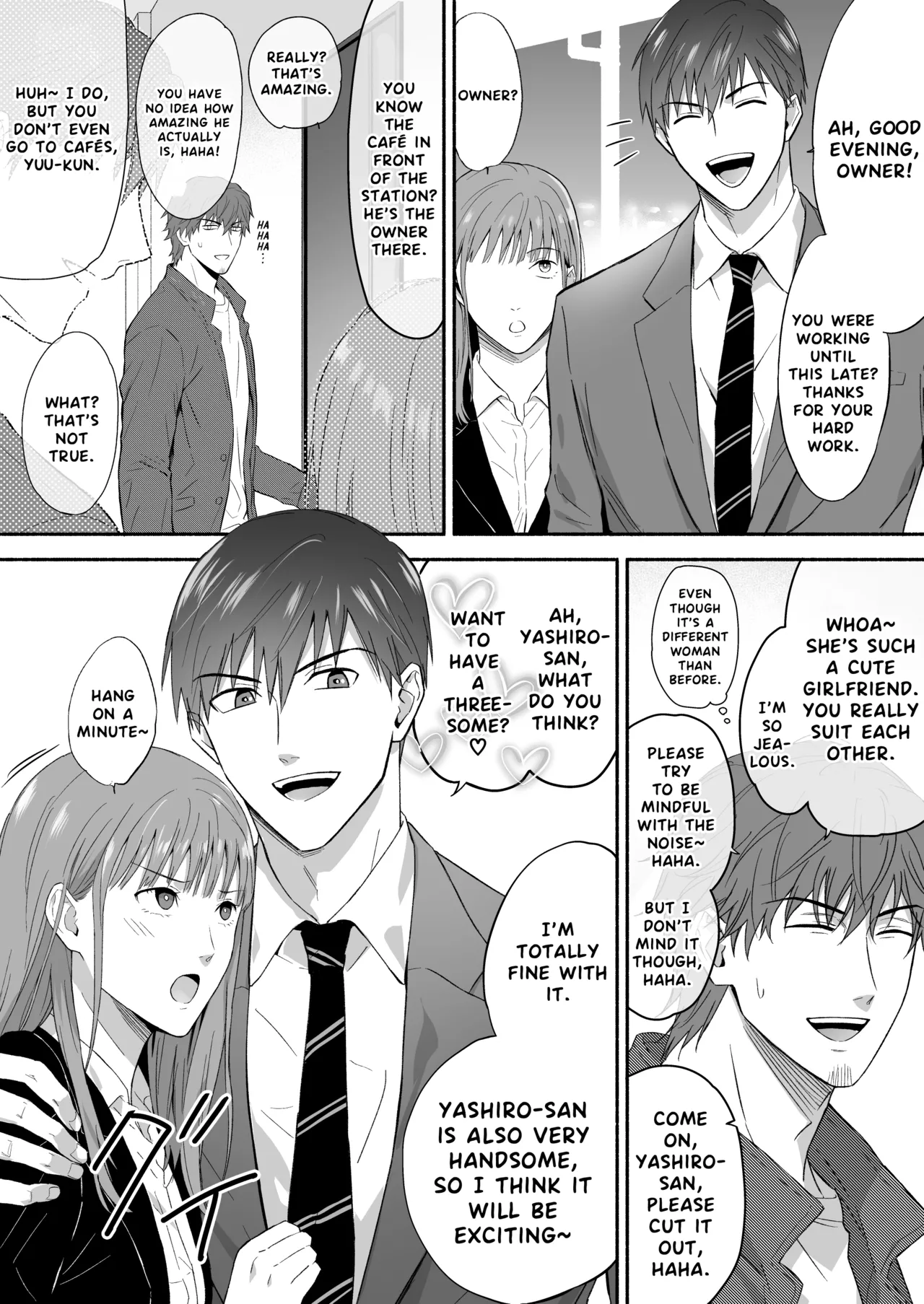 The promiscuous young salaryman couldn’t get along with his neighbour Chapter 1 - page 3