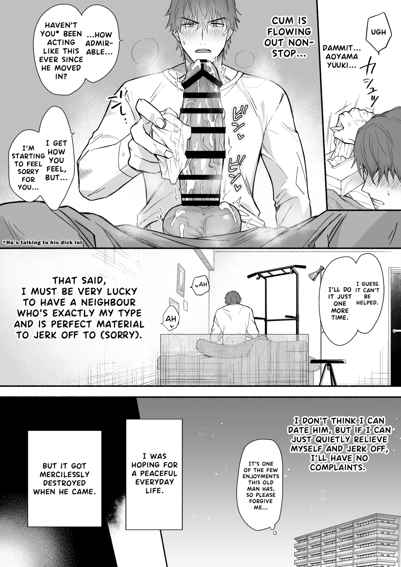 The promiscuous young salaryman couldn’t get along with his neighbour Chapter 1 - page 7