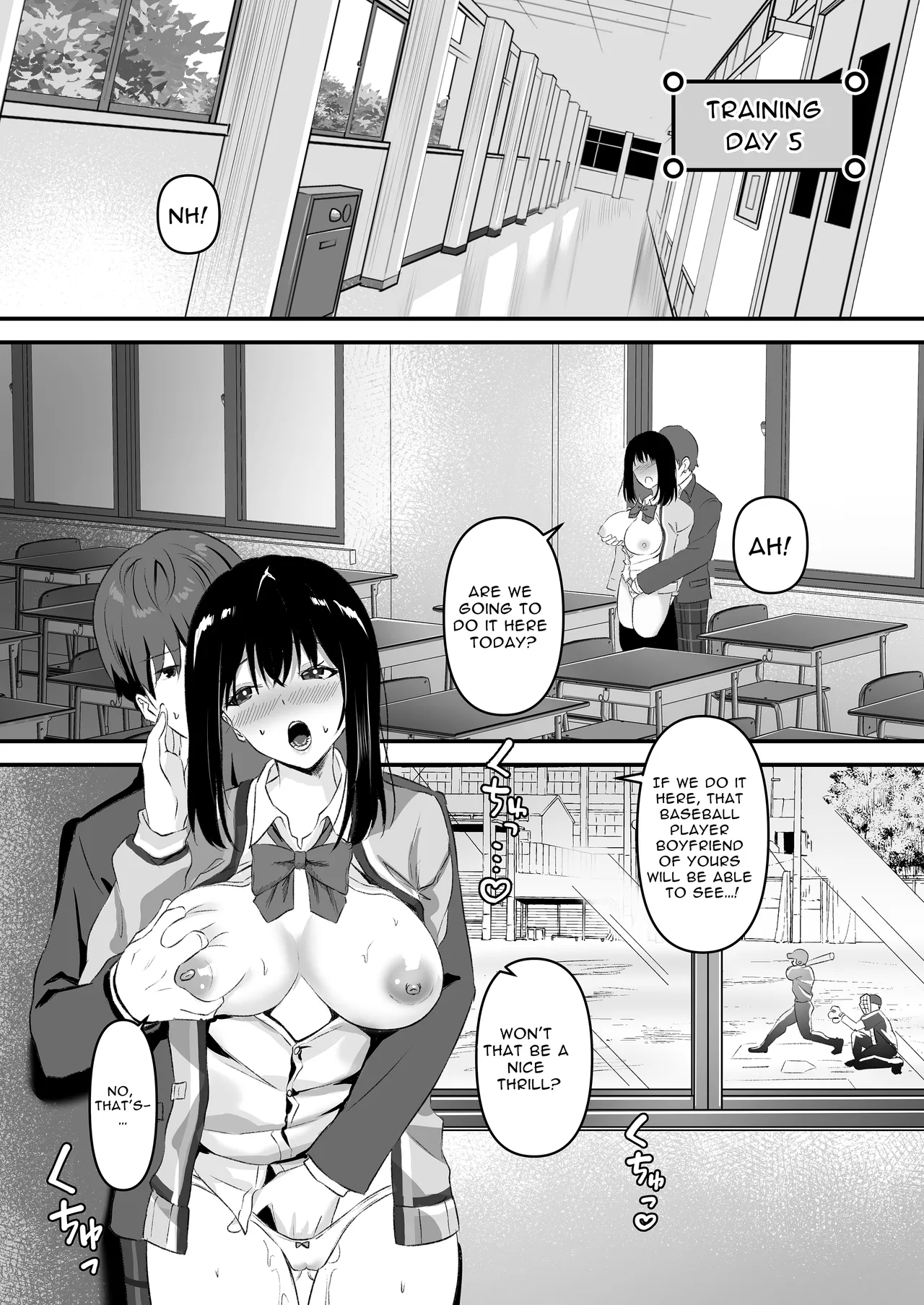 JK Odoshite Isshuukan de Netori Kansui! Kareshi o Mamoru Kenage na Anoko o Choukyou shichaou! Chapter 1 - page 25