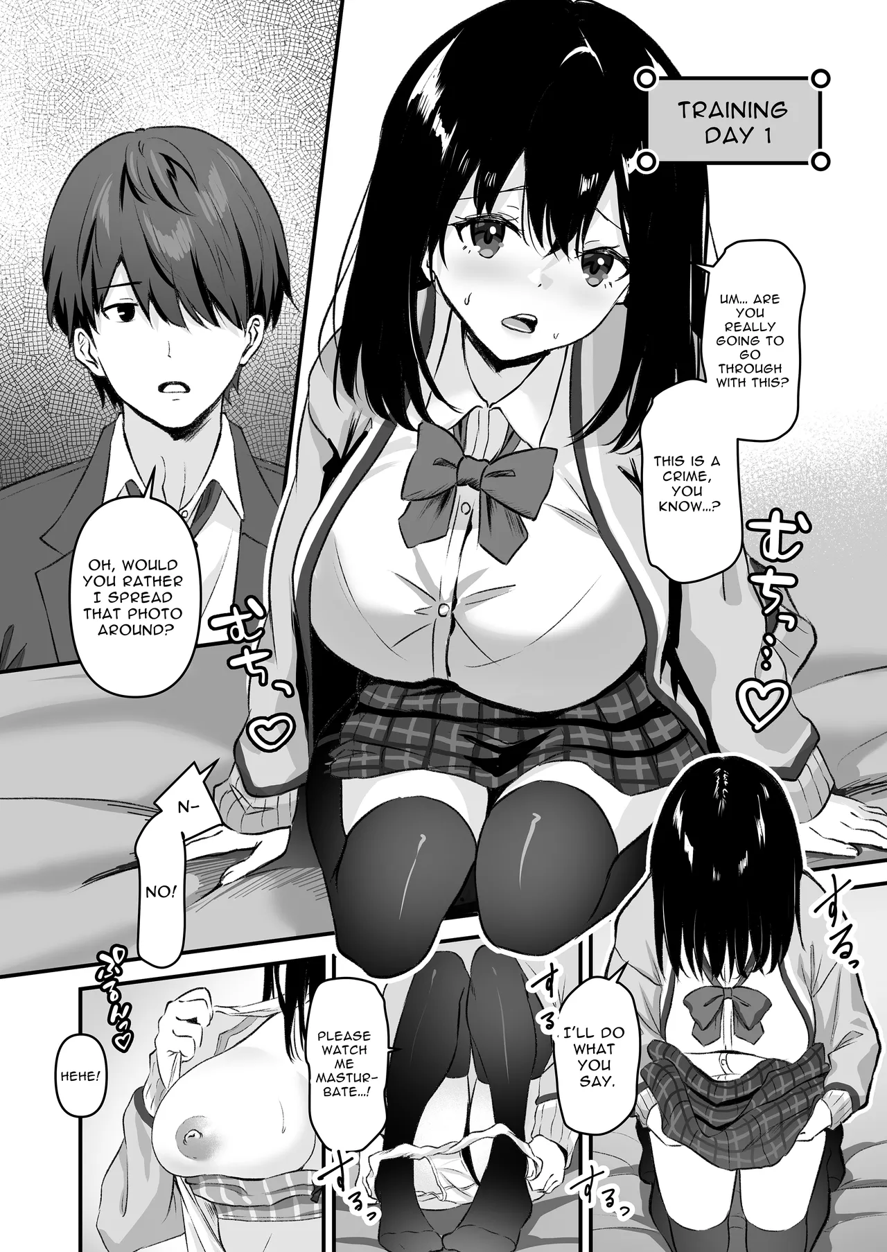 JK Odoshite Isshuukan de Netori Kansui! Kareshi o Mamoru Kenage na Anoko o Choukyou shichaou! Chapter 1 - page 6