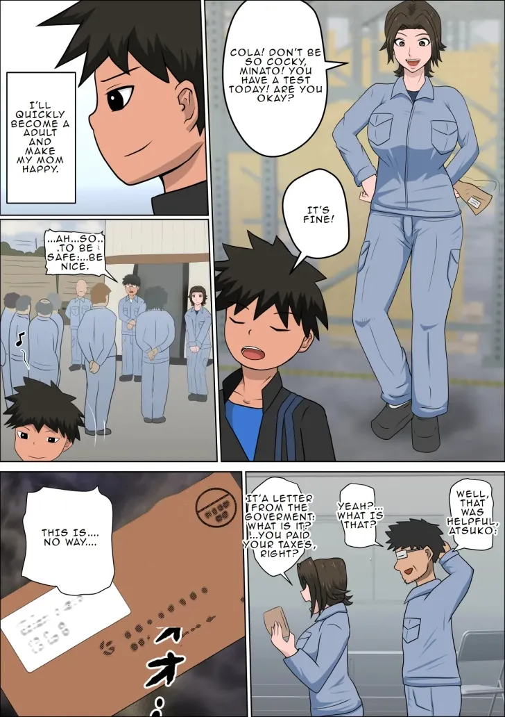 As a result of the law to solve the declining birthrate...4 Chapter 1 - page 5