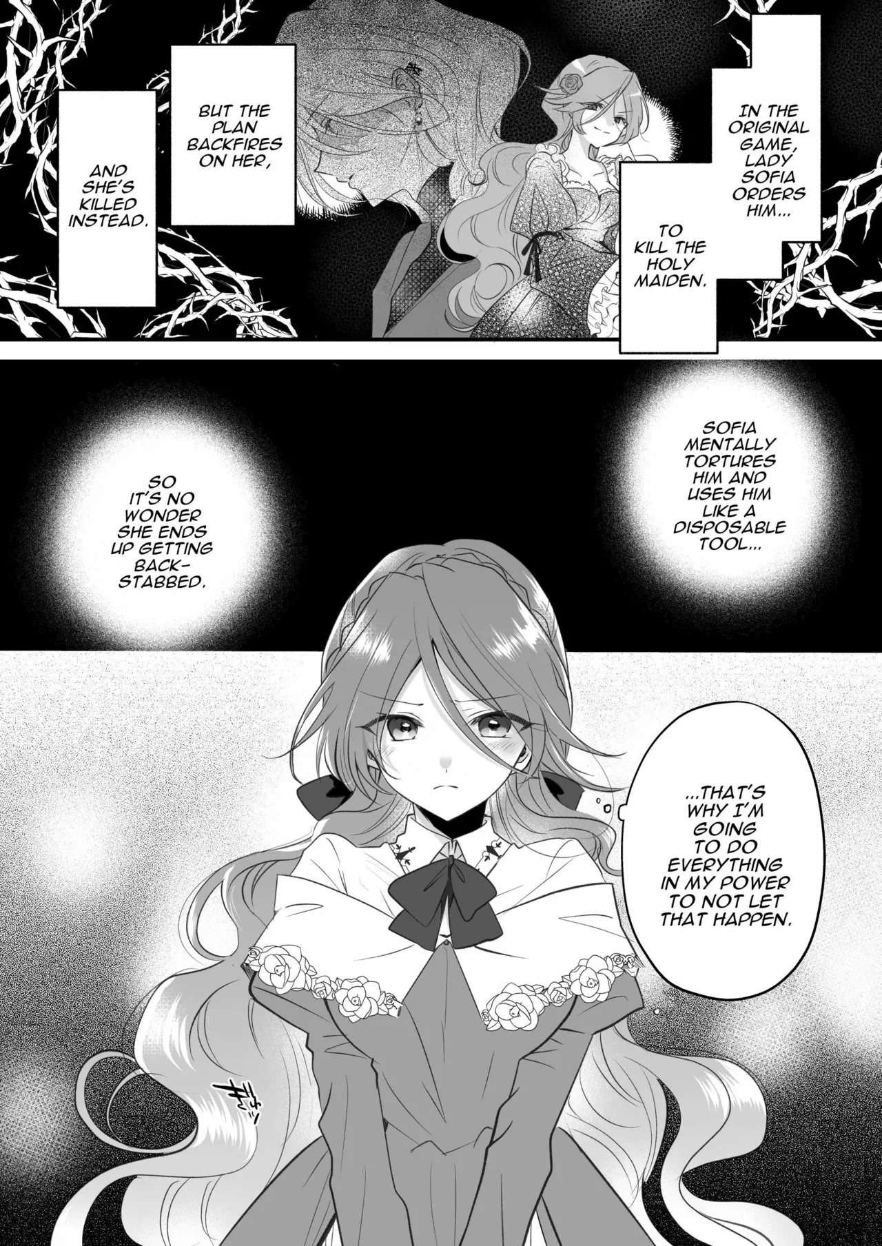 Majutsushi no Henai 〜 Baddo ED Tensei Akuyaku Reijō, Shukuteki no Hazudatta Jijū ni Torawareru 〜 I A Mage's Affection ~reincarnated as the villainess in a bad end, I am captured by my mortal enemy~ Chapter 1 - page 12