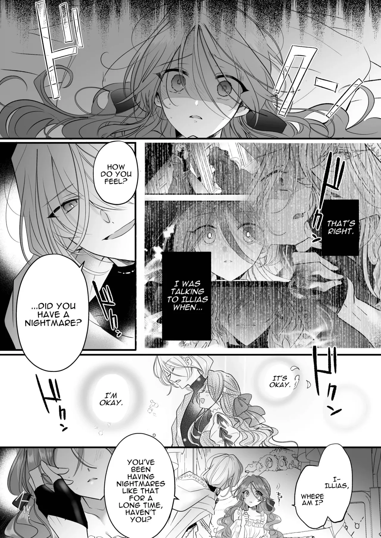 Majutsushi no Henai 〜 Baddo ED Tensei Akuyaku Reijō, Shukuteki no Hazudatta Jijū ni Torawareru 〜 I A Mage's Affection ~reincarnated as the villainess in a bad end, I am captured by my mortal enemy~ Chapter 1 - page 32