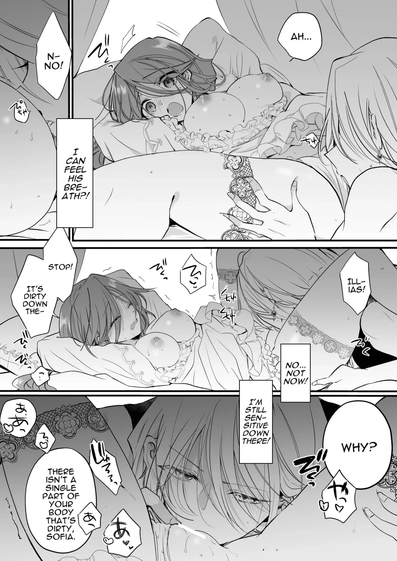 Majutsushi no Henai 〜 Baddo ED Tensei Akuyaku Reijō, Shukuteki no Hazudatta Jijū ni Torawareru 〜 I A Mage's Affection ~reincarnated as the villainess in a bad end, I am captured by my mortal enemy~ Chapter 1 - page 39