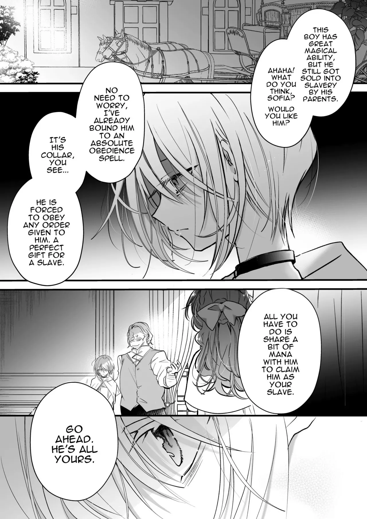 Majutsushi no Henai 〜 Baddo ED Tensei Akuyaku Reijō, Shukuteki no Hazudatta Jijū ni Torawareru 〜 I A Mage's Affection ~reincarnated as the villainess in a bad end, I am captured by my mortal enemy~ Chapter 1 - page 69