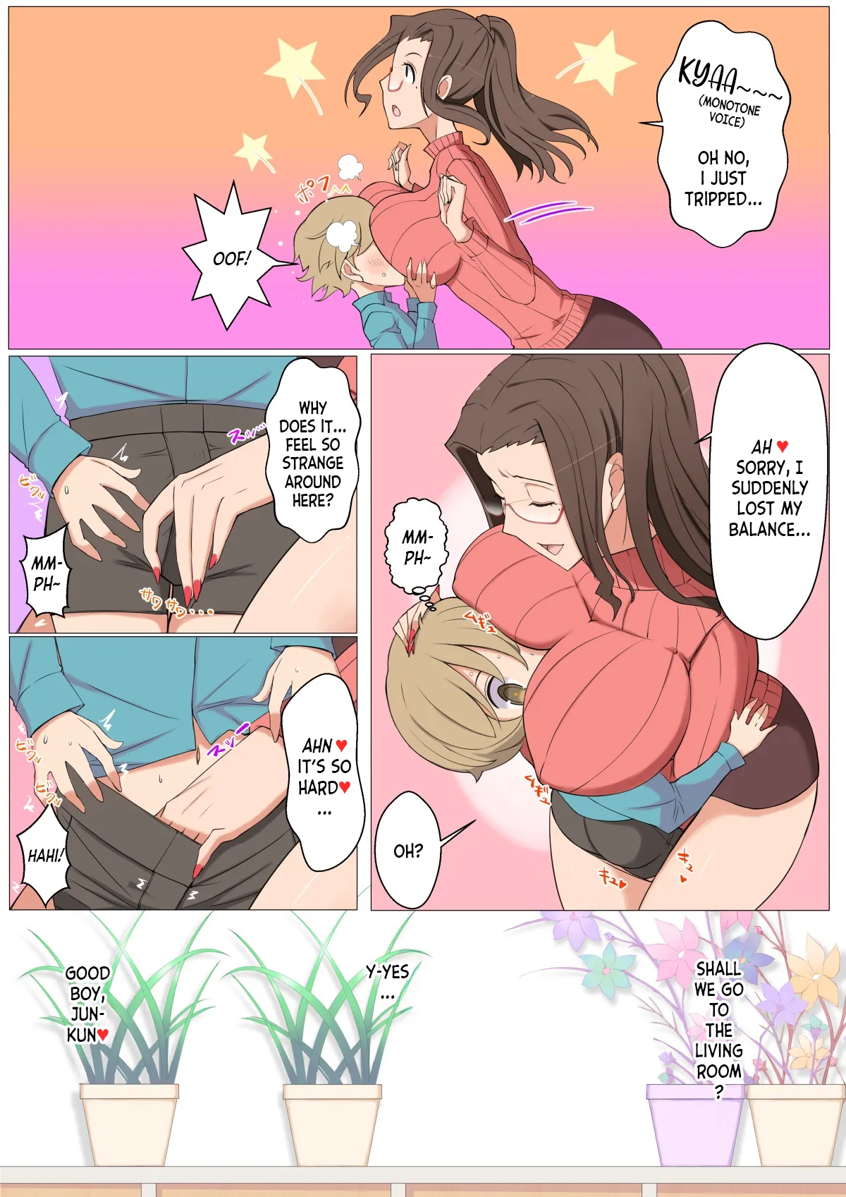 Jun-kun to Tomodachi no Mama Echiechi Daisakusen Chapter 1 - page 4