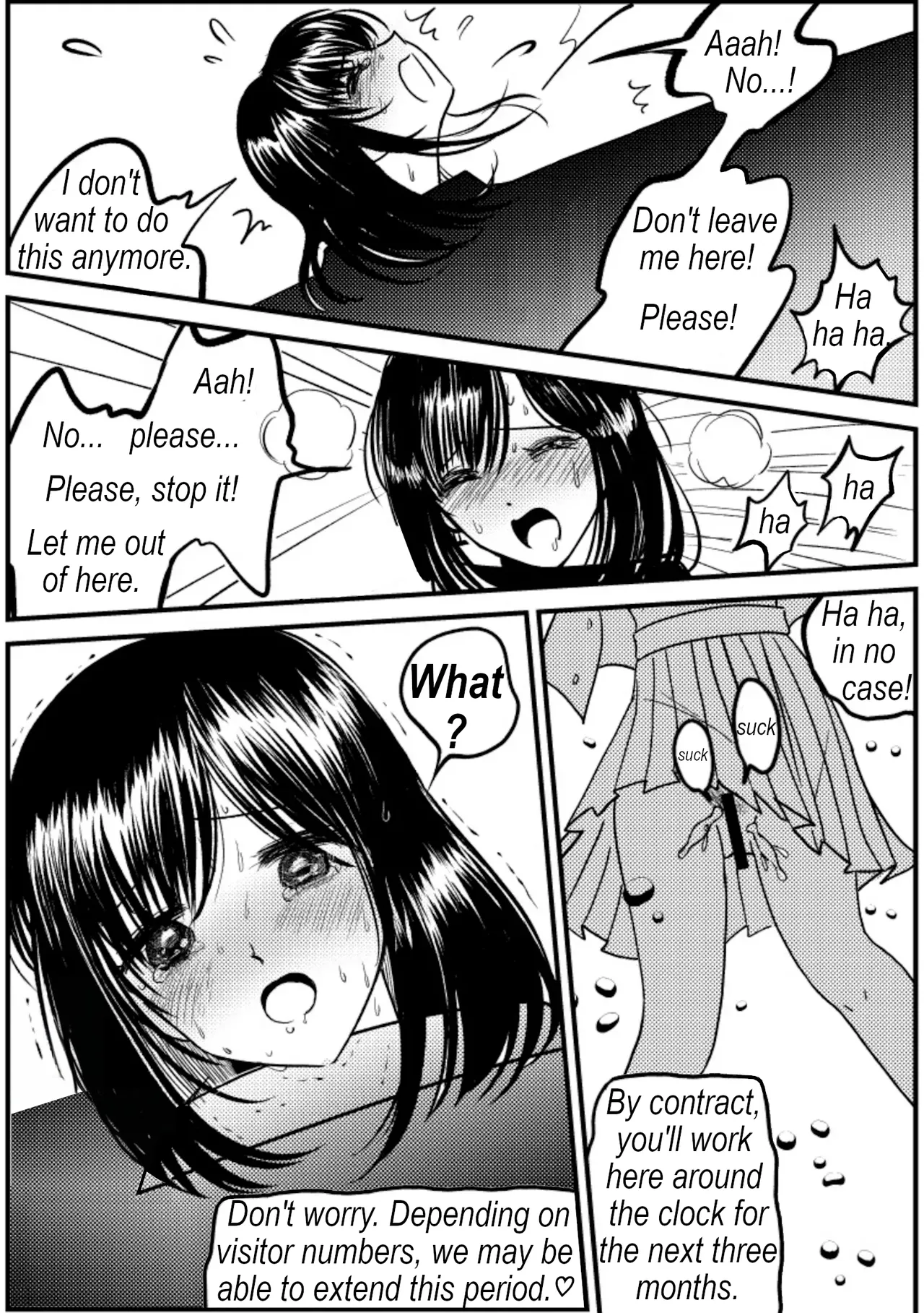 Exhibit in an aquarium Chapter 1 - page 22