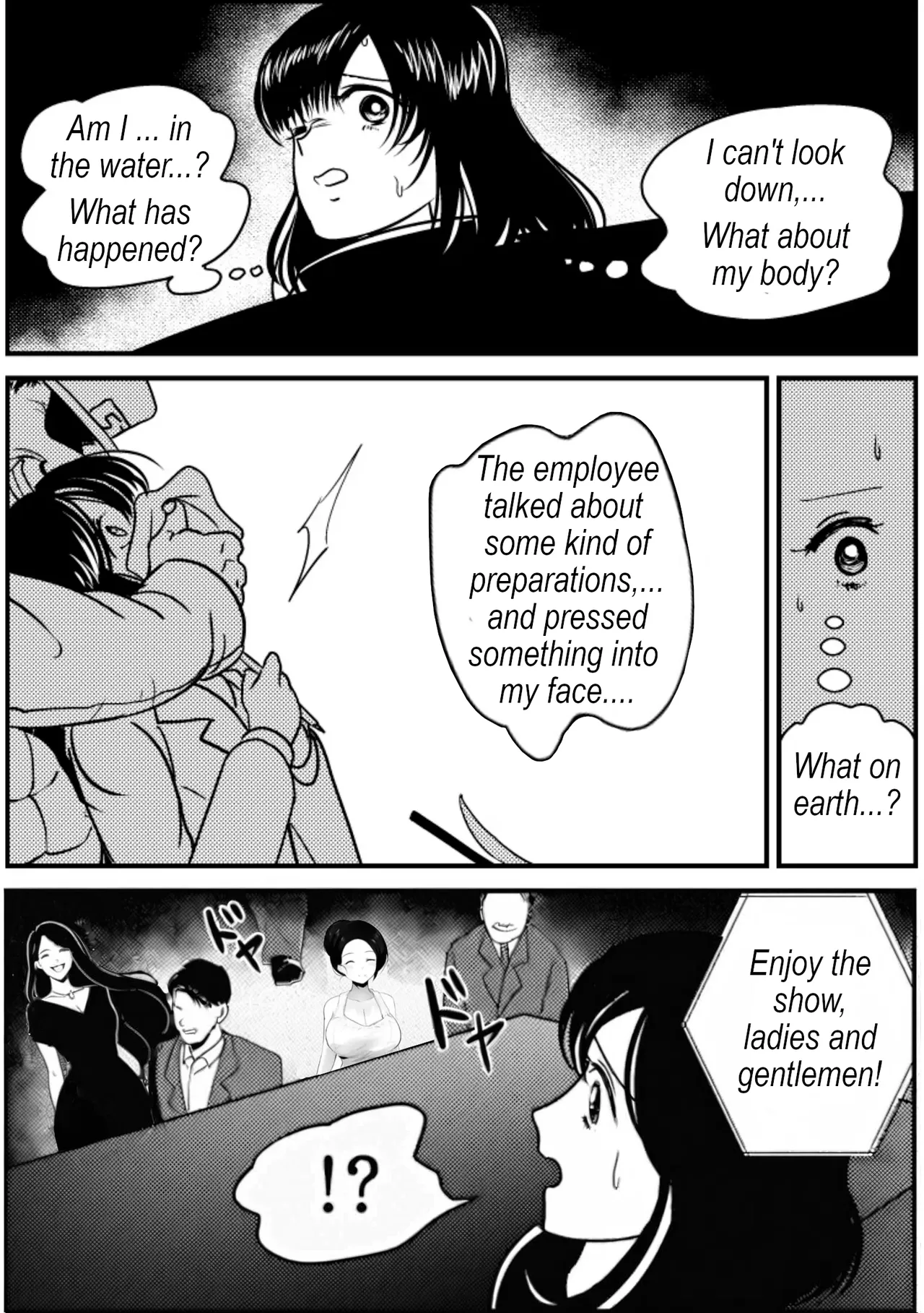 Exhibit in an aquarium Chapter 1 - page 8