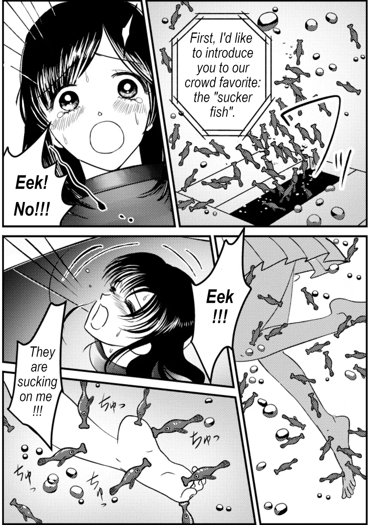 Exhibit in an aquarium Chapter 1 - page 9