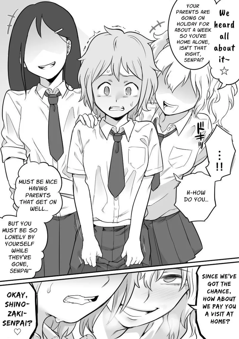 Les Kouhai to Shinozaki Chapter 1 - page 13