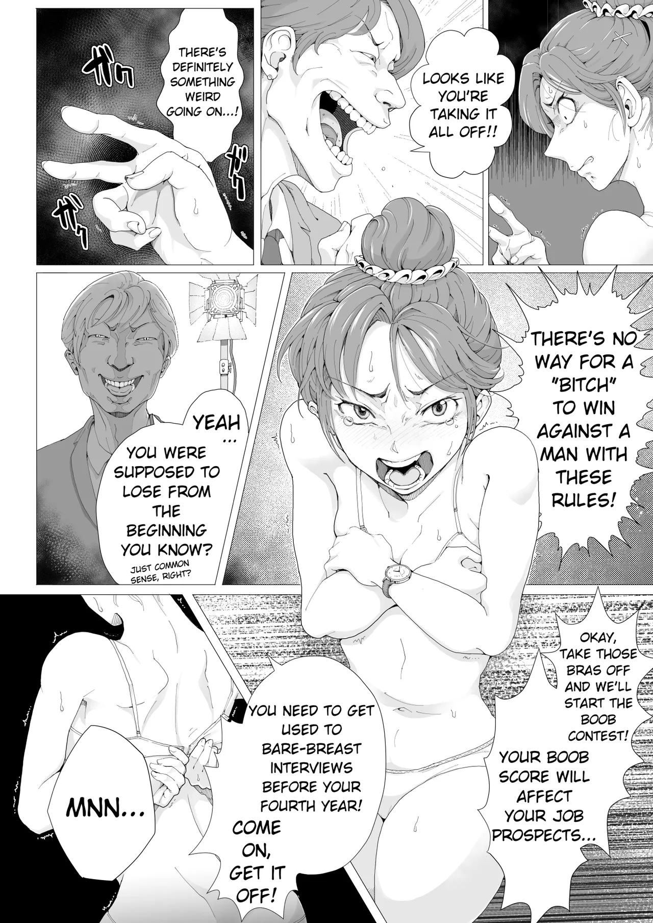 AMA LUFII! ~Hy○n○tic Shaving of a College Girl~ Chapter 1 - page 10