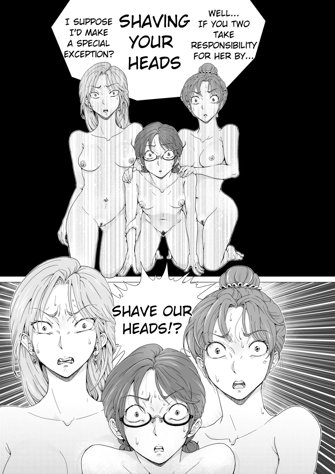 AMA LUFII! ~Hy○n○tic Shaving of a College Girl~ Chapter 1 - page 17