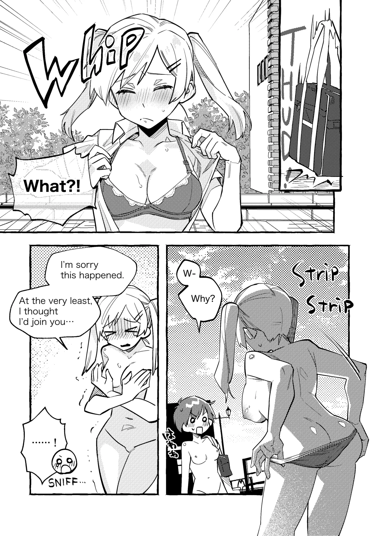 The Black-Haired Woman Who Cheerfully Accepts Her Friend’s Full-Nude Penalty 1-2 Chapter 1 - page 11