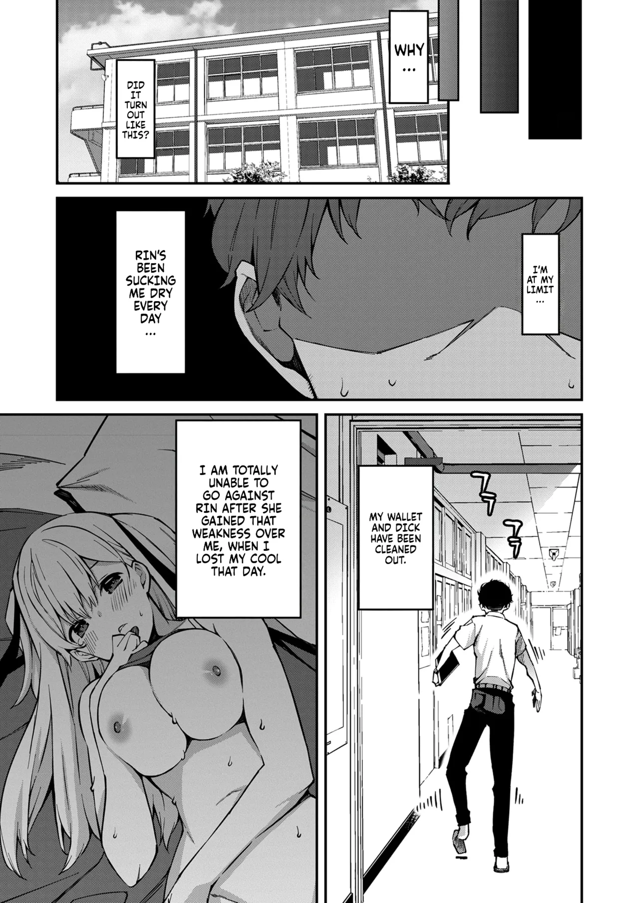 Namaiki Gyaru ni Zako Atsukai Sareta Ore ~ Meikko ga Guigui Kuru! Ch. 01 Chapter 1-3 - page 36